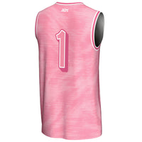 #1 Florida A&M Rattlers GameDay Greats Lightweight Basketball Fashion Jersey - Pink