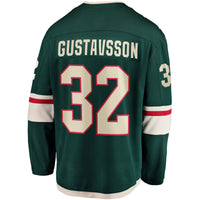 Minnesota Wild Filip Gustavsson Fanatics Green Home Breakaway Player Jersey