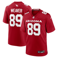 Arizona Cardinals Xavier Weaver Nike Cardinal Team Game Jersey