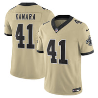 New Orleans Saints Alvin Kamara Nike Gold Alternate Gameday Golds Alternate Vapor F.U.S.E. Limited Jersey