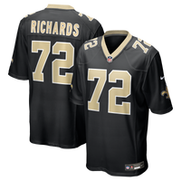 New Orleans Saints Asim Richards Nike Black Team Game Jersey