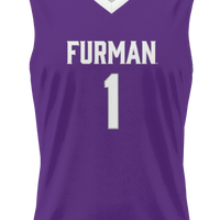 #1 Furman Paladins GameDay Greats Lightweight Basketball Jersey - Purple