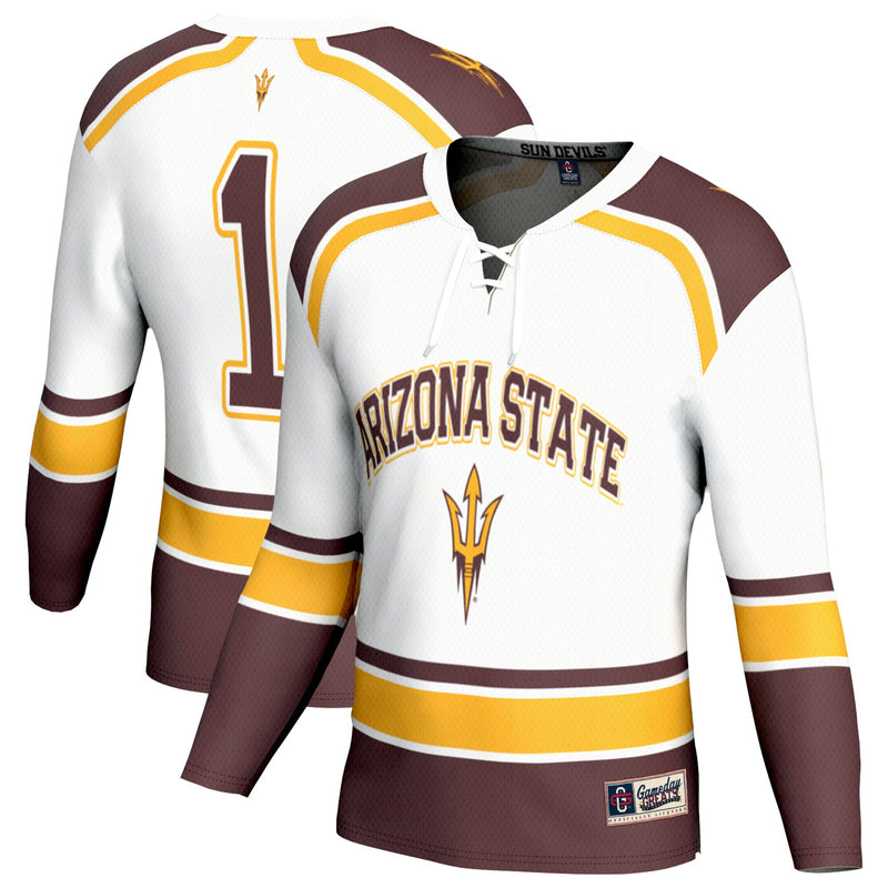 Arizona State Sun Devils GameDay Greats Lightweight Hockey Fashion Jersey - White