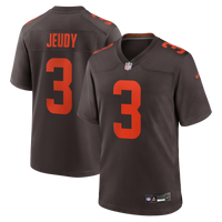Cleveland Browns Jerry Jeudy Nike Brown Alpha Dawg Game Jersey