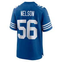 Indianapolis Colts Quenton Nelson Nike Royal Alternate Game Jersey