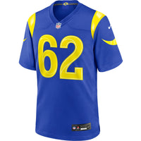 Los Angeles Rams Payton Zdroik Nike Royal Game Jersey