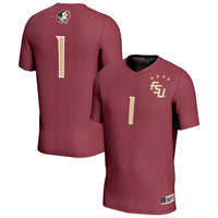 #1 Florida State Seminoles GameDay Greats Lightweight Collegiate Soccer Fashion Jersey - Garnet