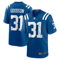 Indianapolis Colts Tyler Goodson Nike Royal Game Jersey
