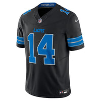 Detroit Lions Amon-Ra St. Brown Nike Black 2nd Alternate Vapor F.U.S.E. Limited Jersey