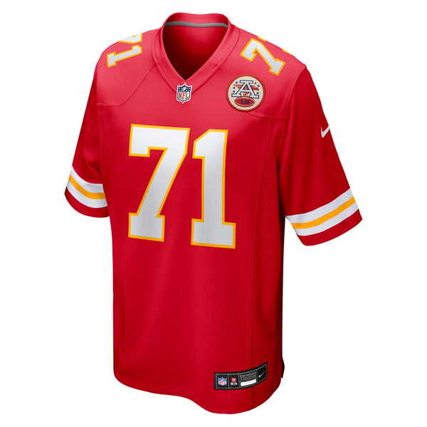 Kansas City Chiefs Josh Simmons Nike Red Game Jersey