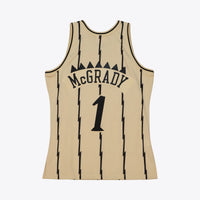 Toronto Raptors Mitchell & Ness Tracy McGrady 1998 Swingman Jersey - Khaki