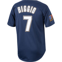 Houston Astros Craig Biggio Mitchell & Ness Navy Cooperstown Collection 1994 Authentic Jersey