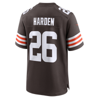 Cleveland Browns Myles Harden Nike Brown Team Game Jersey