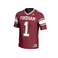 #1 Fordham Rams GameDay Greats Lightweight Collegiate Football Fashion Jersey - Maroon
