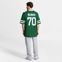 New York Jets Armand Membou Nike Green Team Game Jersey