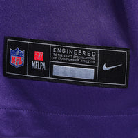 Minnesota Vikings Justin Skule Nike Purple Team Game Jersey