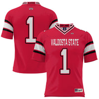 #1 Valdosta State Blazers GameDay Greats Endzone Football Jersey - Red
