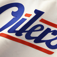 Edmonton Oilers Fanatics Light Beige Alternate Premium Custom Jersey