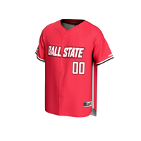 Ball State Cardinals GameDay Greats NIL Pick-A-Player Lightweight Baseball Jersey - Cardinal