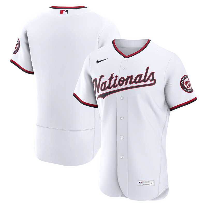 Washington Nationals Nike White Home Authentic Jersey