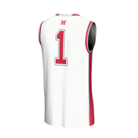 #1 Miami University RedHawks GameDay Greats Lightweight Collegiate Basketball Fashion Jersey - White