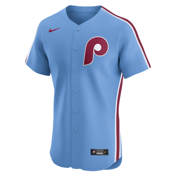 Philadelphia Phillies Nike Light Blue Alternate Elite Jersey