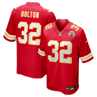 Kansas City Chiefs Nick Bolton Nike Red Game Jersey