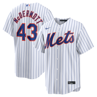 New York Mets Chayce McDermott Nike White Home Replica Jersey