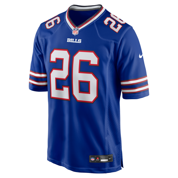 Buffalo Bills Ty Johnson Nike Royal Team Game Jersey