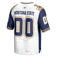 Montana State Bobcats GameDay Greats 2025 NCAA FCS Football National Champions Commemorative Fashion Jersey - White