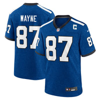 Indianapolis Colts Reggie Wayne Nike Blue Retired Player Alternate Game Jersey