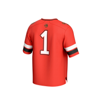 #1 Cornell Big Red GameDay Greats Collegiate Football Fashion Jersey - Red