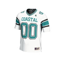 Coastal Carolina Chanticleers GameDay Greats NIL Lightweight Collegiate Football Fashion Jersey - White