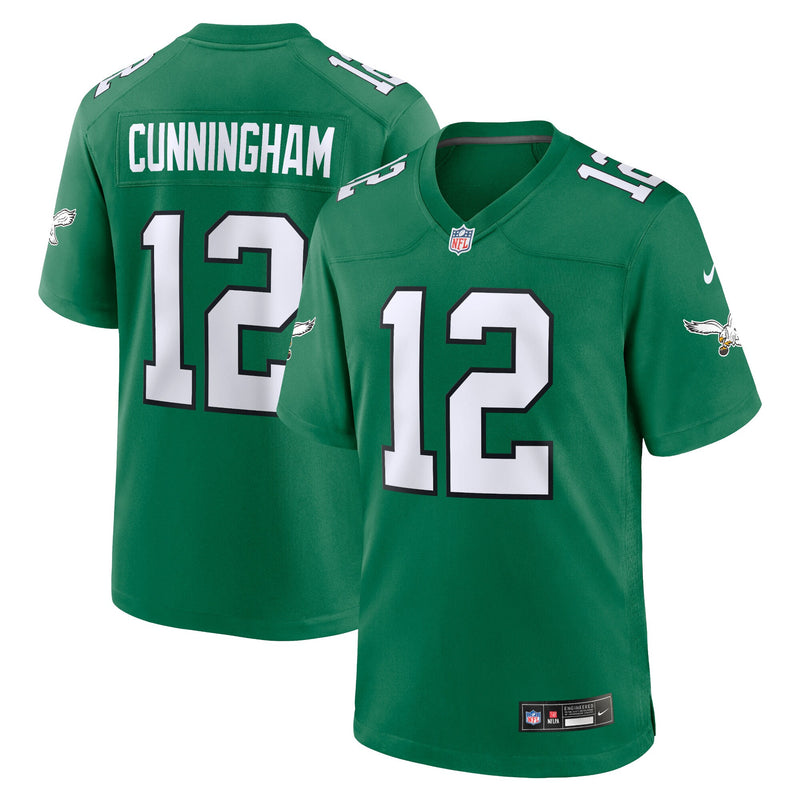 Philadelphia Eagles Randall Cunningham Nike Kelly Green Alternate Retired Player Game Jersey