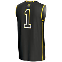 Wichita State Shockers GameDay Greats #1 Basketball Jersey - Black