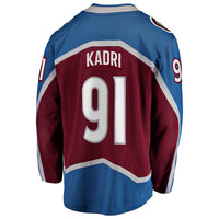 Colorado Avalanche Nazem Kadri Fanatics Burgundy Home Breakaway Jersey