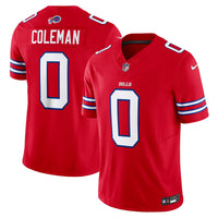 Buffalo Bills Keon Coleman Nike Red Alternate Vapor F.U.S.E. Limited Jersey