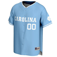 North Carolina Tar Heels GameDay Greats Carolina Blue NIL Pick-A-Player Lightweight Baseball Jersey - Light Blue