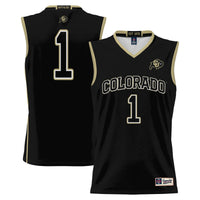 #1 Colorado Buffaloes GameDay Greats Replica Lightweight Basketball Jersey - Black