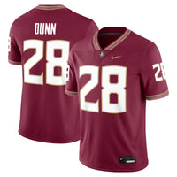 Warrick Dunn Florida State Seminoles Nike Alumni Game Jersey - Garnet