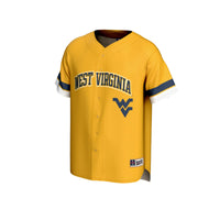 West Virginia Mountaineers GameDay Greats Spirit Baseball Jersey - Gold
