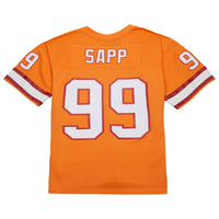 Tampa Bay Buccaneers Warren Sapp Mitchell & Ness Orange 1995 Legacy Replica Jersey
