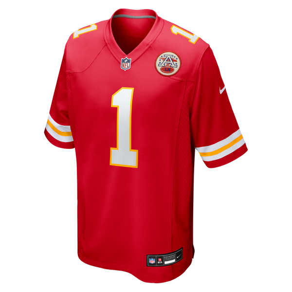 Kansas City Chiefs Xavier Worthy Nike Red Player Game Jersey