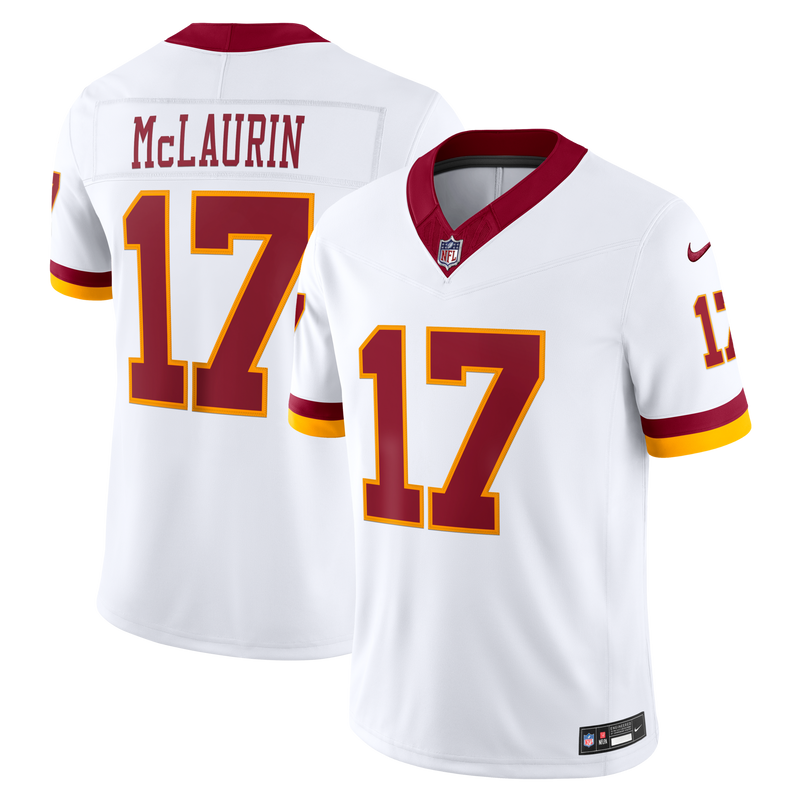 Washington Commanders Terry McLaurin Nike White Vapor F.U.S.E. Stitched Limited Jersey