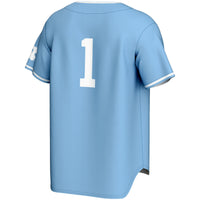 #1 North Carolina Tar Heels GameDay Greats Lightweight Baseball Jersey - Carolina Blue