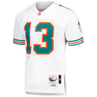Miami Dolphins 1995 Dan Marino Mitchell & Ness White Authentic Throwback Retired Player Pocket Jersey