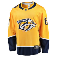 Nashville Predators Jonathan Marchessault Fanatics Gold Home Premier Breakaway Player Jersey