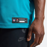 Jacksonville Jaguars Trevor Lawrence Nike Teal Team Vapor F.U.S.E. Stitched Limited Jersey