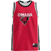 Nebraska Omaha Mavericks GameDay Greats Lightweight Basketball Jersey - Red