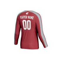 Washington State Cougars GameDay Greats NIL Pick-A-Player Lightweight Collegiate Volleyball Fashion Jersey - Crimson